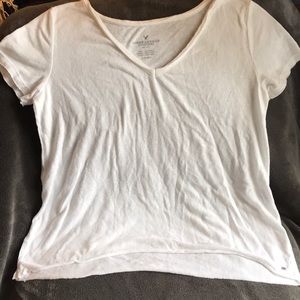 White American eagle shirt small